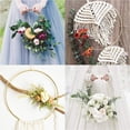thumbnail image 2 of 6pcs Dream Catcher Ring Crafting Ring Ring Woven Craft Círculos de metal Círculos, 2 of 6