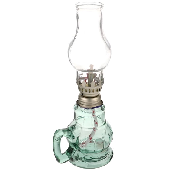 MONTERA Antique Oil Lamp Kerosene Vintage Glass Oil Lamps for Indoor Use