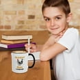 thumbnail image 2 of de Café de Cerámica con Diseño de Pollo, 11 Oz, de Café para Té, Leche, Cacao, Tazas Grandes de Cerámica para Café para el Hogar B, 2 of 9