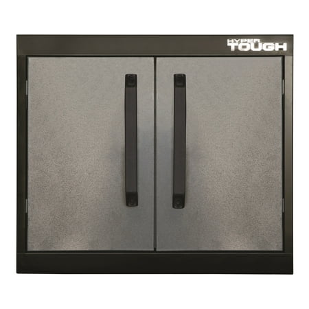 Steel Wide Cabinet - Hyper Tough 26 in. H x 30 in. W x 12 in. D Welded Steel Garage Wall Cabinet