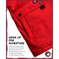 thumbnail image 5 of CANADA WEATHER GEAR Men's Parka Jacket - Heavyweight Ripstop Therma Foil Puffer Coat (M-5X), 5 of 7