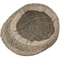 thumbnail image 4 of Straw Flat Cap Women/Men - Made in Italy Hat with visor Spring-Summer, 4 of 5