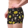 thumbnail image 2 of Naloa yellow Pumpkin Corn Mens Underwear - Boxers for Men, Mens Boxer Briefs, Classic Briefs for Men-Small, 2 of 5