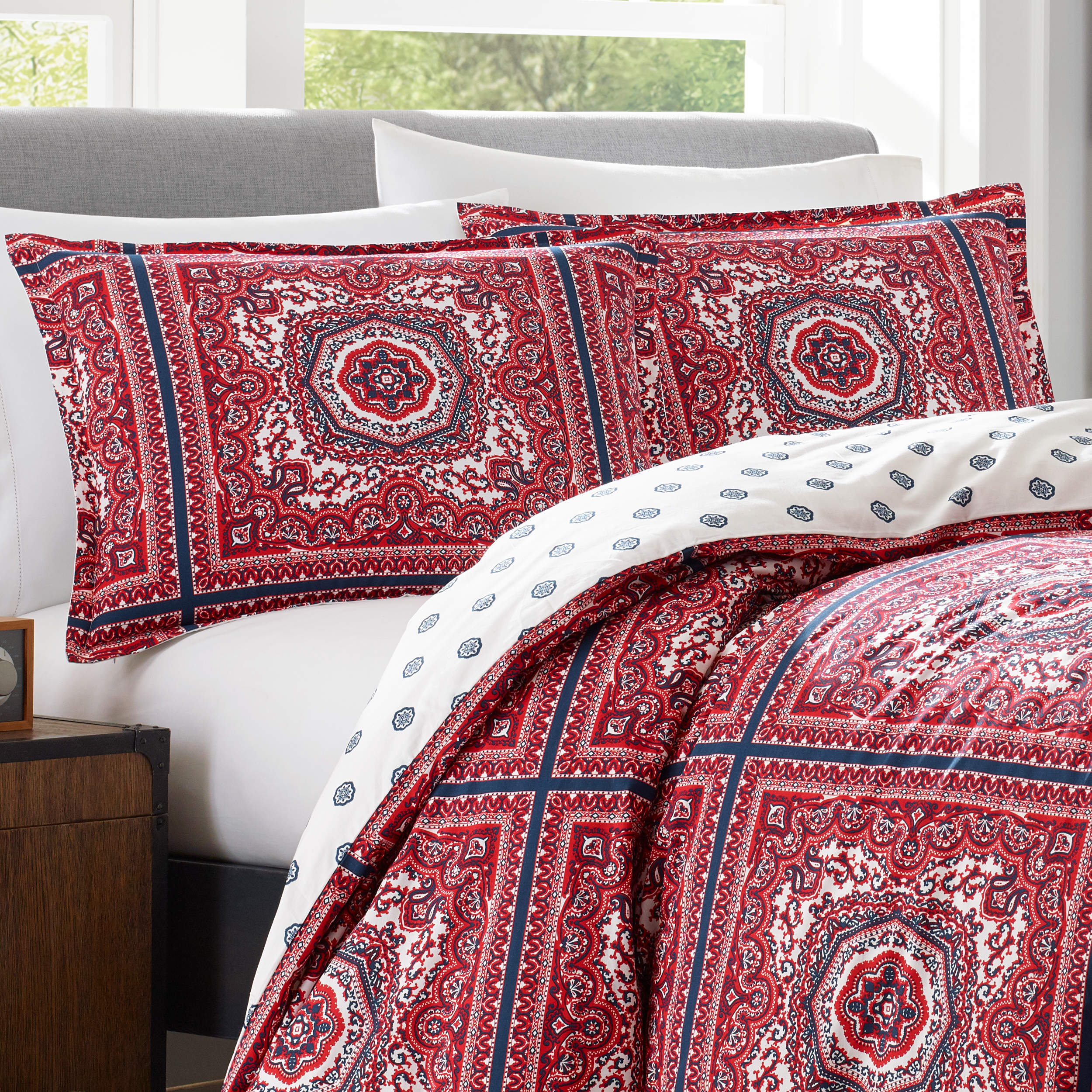 Poppy Fritz Reece Bandana Comforter Set Twin Walmart Com