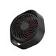 thumbnail image 3 of Ventilador de refrigeración de escritorio Tablero de mesa con alimentación por USB de bajo ruido 3 engranajes Mini ventilador eléctrico para el hotel de oficina en casa, negro Scienceny HA5879-02B, 3 of 6