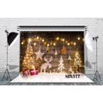 thumbnail image 1 of EREHome Polyester Fabric 7x5ft Wooden Floor Christmas Decor Christmas Photography Backdrops Studio Background Photo Backdrop Studio Props, 1 of 3
