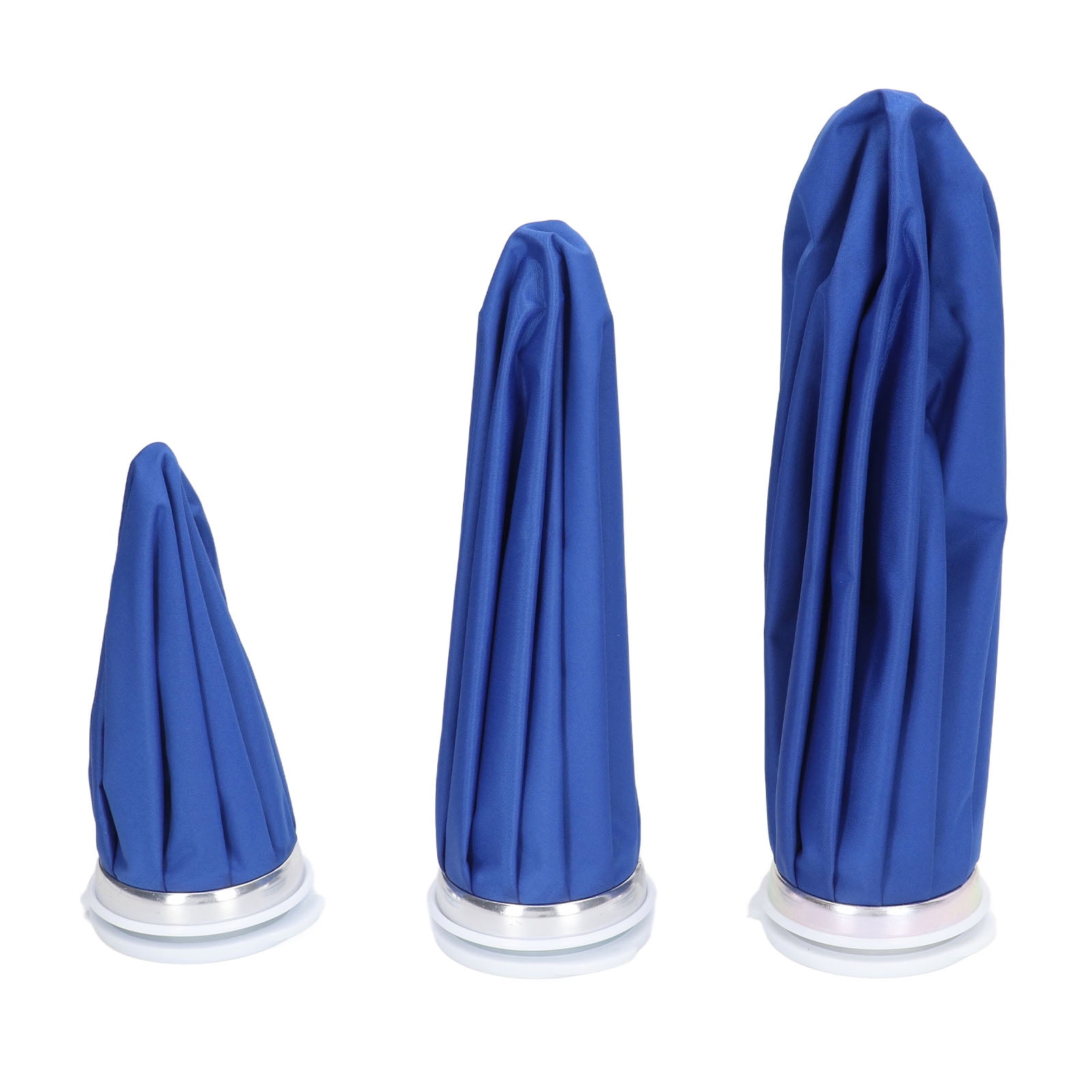 Reusable Cold Ice Pack and Hot Therapy Wrap Bag for Pain Relief and Reduce Swelling, Large Opening Leak Proof Cap Design for Adults, 3 Packs Set, 7.87 inches / 20 cm