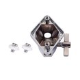 thumbnail image 4 of 3 Pièces en Alliage d'Aluminium Alliage de Plancher de Tambour; Qui Est Support de Jambe Portable Professionnel Percussions Instruments de Remplacement Tambours Composants, 4 of 7