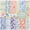 Mixed Colors, variant on Threns 24 Sheets Flower Scrapbook Paper,11.8" x 11.8" Double Sided Pattern Decorative Paper,Scrapbook Supplies and Card Making Supplies for DIY Album,Hand Account,Travel Diary Craft Projects