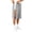 Grey, variant on CUSTG Women Wide Leg Pants With Side Opening Short Design For Easy Wear High Waist Effortless Comfort Daily Wear Cozy Soft Beach Pants