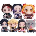 thumbnail image 2 of Devil's Blade Anime peluche juguete lindo Dolsl Demon Slayer Manga muñeca Kimetsu No Yaiba Tanjirou Nezuko decoración de regalo para niños Dengxun unisex, 2 of 2