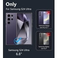 thumbnail image 2 of for Samsung Galaxy S24-Ultra Case: Shockproof Clear S24 Ultra 5G Protective Cell Phone Cases - Anti Yellowing Slim Silicone Hard Cases - Durable Full Protection Phone Cover (Clear Magnetic), 2 of 15