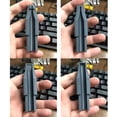 thumbnail image 6 of Ywmsfl 3Pcs Eyebrow Pencil Sharpening Auxiliary Tool With 4 Grooves Makeup Pencil Sharpener Assistant Tool For Professional, 6 of 11