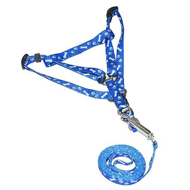 AMERTEER Nylon Small Dog Cloth Chest Leash Pet Dog Chest Leash Leash Rope
