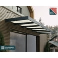 thumbnail image 3 of Palram - Canopia Sophia XL 6000 19' x 5' Acrylic Awning - Gray/Mist, 3 of 7