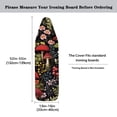 thumbnail image 5 of HELLHERO Extra Thick Ironing Board Cover, 15x54 Ironing Board Cover, Resist Scorching and Staining,Elastic Edges, Mushroom Flowers, 5 of 5