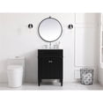 thumbnail image 6 of 24 inch single bathroom vanity in Black, 6 of 8
