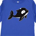thumbnail image 4 of Inktastic Cute Baby Orca Boys or Girls Long Sleeve Toddler T-Shirt, 4 of 5