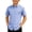 yue866-Blue, variant on KHONTS Boys Short Sleeve Casual Shirts Summer Button down Plaid Shirt,Size 3-14 Years Red 160
