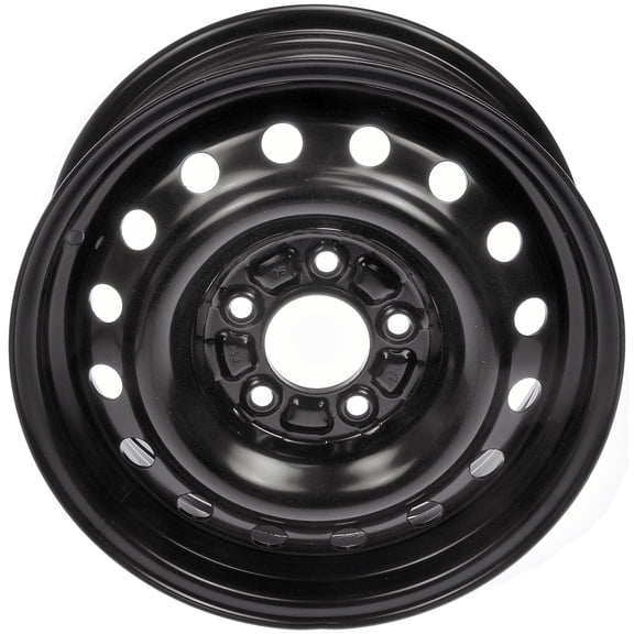 Dorman 939-178 Steel 15" Wheel Rim 15 x 6-inch 5-Lug Black, for Specific Chevrolet / Oldsmobile / Pontiac Models