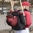 thumbnail image 5 of Champion Sports Baseball Backpack – Holds Bats, Glove, Helmet – Adjustable Straps and Hanging Hooks, 5 of 6