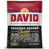 David Roasted And Salted Cracked Pepper Jumbo Sunflower Seeds, Keto Friendly, 5.25 Oz, 12 Pack