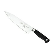 Mercer Culinary Genesis 8 Steel Short Bolster Chefs Knife, Black