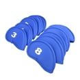 thumbnail image 2 of Cubiertas de cabeza de hierros de golf Zulema 10 Uds Azul, 2 of 8