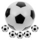 thumbnail image 3 of 6 piezas bolas de fútbol de mesa de 32 mm bola negra / blanca, 3 of 6