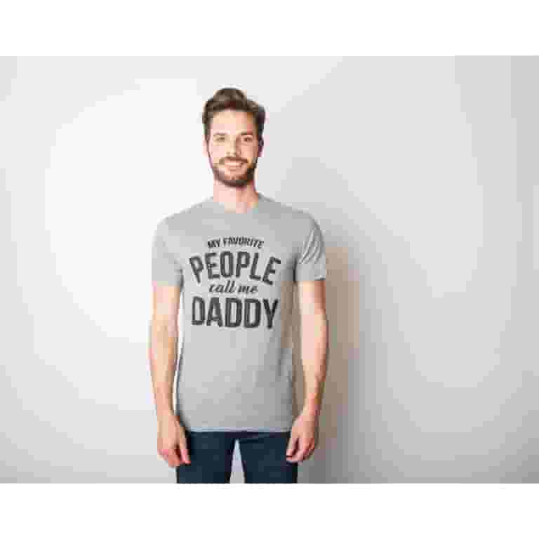 Mens Mens My Favorite People Call Me Dad Best Fathers Day T-Shirt Mens Mens My Favorite People Call Me Dad Best Fathers Day T-Shirt