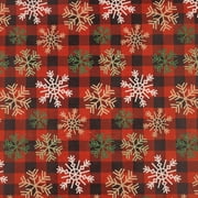 JAM Paper Christmas Kraft Gift Wrap Papers, Multi-color, (5 Rolls) 2.08 sq ft.