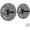 2" 2 pcs, variant on Wall Mount Weight Plate Rack - Steel Bumper Plate Storage Holder for Home Gym Equipment Organization with 300 lbs Capacity