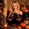 thumbnail image 6 of Sculpture Skeleton Hand Heart Gesture Decor 5 Inch Gothic Figurine for Home Halloween and Spooky Valentines Display, 6 of 6