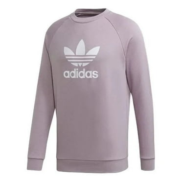 Adidas originals Trefoil Warm-up Crew Sweatshirt Light Purple ED5946