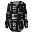 thumbnail image 3 of Pompotops Chemise Ample à Manches Longues pour Femmes avec Fermeture Éclair en Solde, 3 of 4