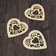 thumbnail image 3 of 10 piezas de 80 mm para decoración de bodas, adornos de madera con forma de corazón, para scrapbooking, manualidades y decoración con cuerda., 3 of 7