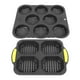 thumbnail image 2 of 8 Cavidades Silicona Hamburguesa Molde de Pan, Alimento Grado 4 Cavidad Silicona Pan para Hornear Resistencia A la Temperatura de Accesorios Para Refrigeradores, 2 of 7