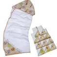 thumbnail image 1 of Toalla de Baño Bebé Pañal Forrado Doble Capa + 6 Unidades Pañal Boca Bebe 100% Algodón Doble Capa Deng Xun unisex, 1 of 2