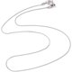thumbnail image 2 of 10 collares de cadena serpentina de acero inoxidable 304 para hombre y mujer. Color acero inoxidable., 2 of 3