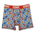thumbnail image 4 of Youth Boys Sonic the Hedgehog Boxer Brief Underwear 5-Pack - Speedy Comfort for Gamers-6, 4 of 7
