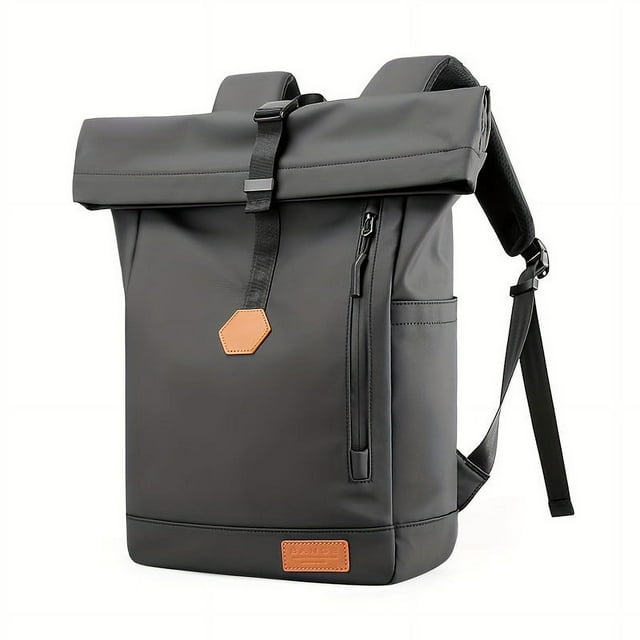 Upgrade Your Travel Style: BANGE Simple Large Capacity Business Trip Backpack with Computer Bag