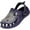 Navy Alligator, variant on Norty Boy's & Girl's Toddler Kids Fun Slip-On Sandal Slipper Clog Shoes