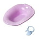 thumbnail image 3 of Bañera de inmersión doméstica robusta, multiusos, ergonómica, con asiento grande para mujeres. Púrpura, 3 of 9