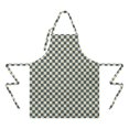 thumbnail image 2 of Navy and Beige Checkerboard Pattern Apron-Garden Aprons for Women with Pockets-Cotton Linen Waterproof Kitchen Cooking Gardening Aprons Adjustable for Kitchen,Cooking,BBQ and Salon 33x27 Inch, 2 of 7