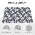 thumbnail image 3 of Saiise Lilies Flowers Print Dish Drying Mat for Kitchen Ultra Absorbent Microfiber Dishes Drainer Mats Easy to Clean for Dishes Utensils and Countertops, 3 of 7