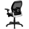 Flash Furniture MidBack Black Super Mesh Executive Swivel Office Chair