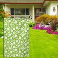 thumbnail image 6 of Sigee Green White Flowers Printed Flag12.5 * 18in Outdoor Yard Flags For Garden Decor, 6 of 9