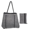 thumbnail image 3 of Bolso de mano de neopreno, bolsa de playa perforada de neopreno para exteriores, bolsa de playa perforada, bolsa de playa optimizada para la excelencia, 3 of 8