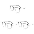 thumbnail image 1 of Guardurnaity Blue Light Blocking Glasses Clear Lens Metal Frame for Sleep Better Type1, 1 of 1