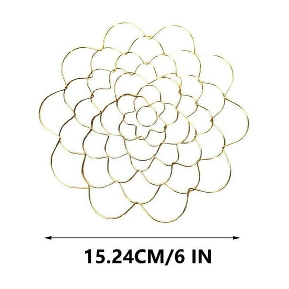 Stainless Steel Flower Arranger, Wire Flower Arrangement Holder, Round Floral Lid Organizer Grid Tool, for Floral Plant Vase Stems Bouquets Fixation, DIY Floral Arranging Supplies